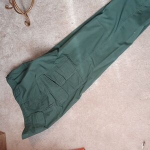 #28 - 👌Men's Green Tru-Spec Cargo Pants - sz 42" X 32" -4#28